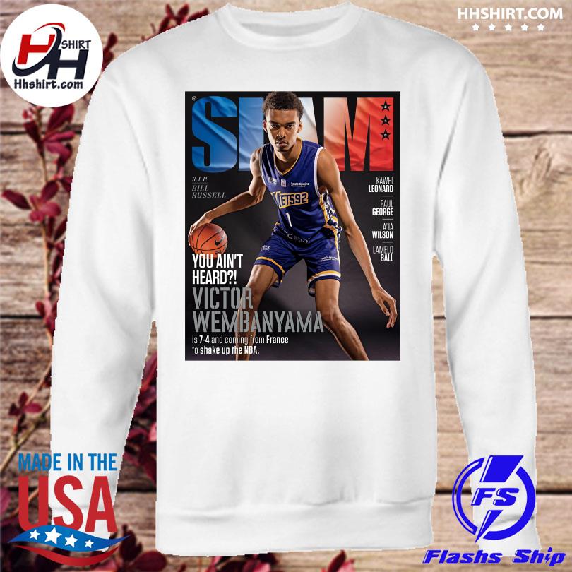 Victor Wembanyama is 7 4 and coming from france to shake up the NBA Shirt,  hoodie, longsleeve tee, sweater