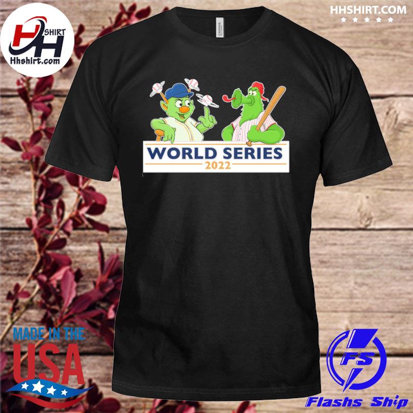 World Series 2022 Phillies Astros World Series mascot shirt