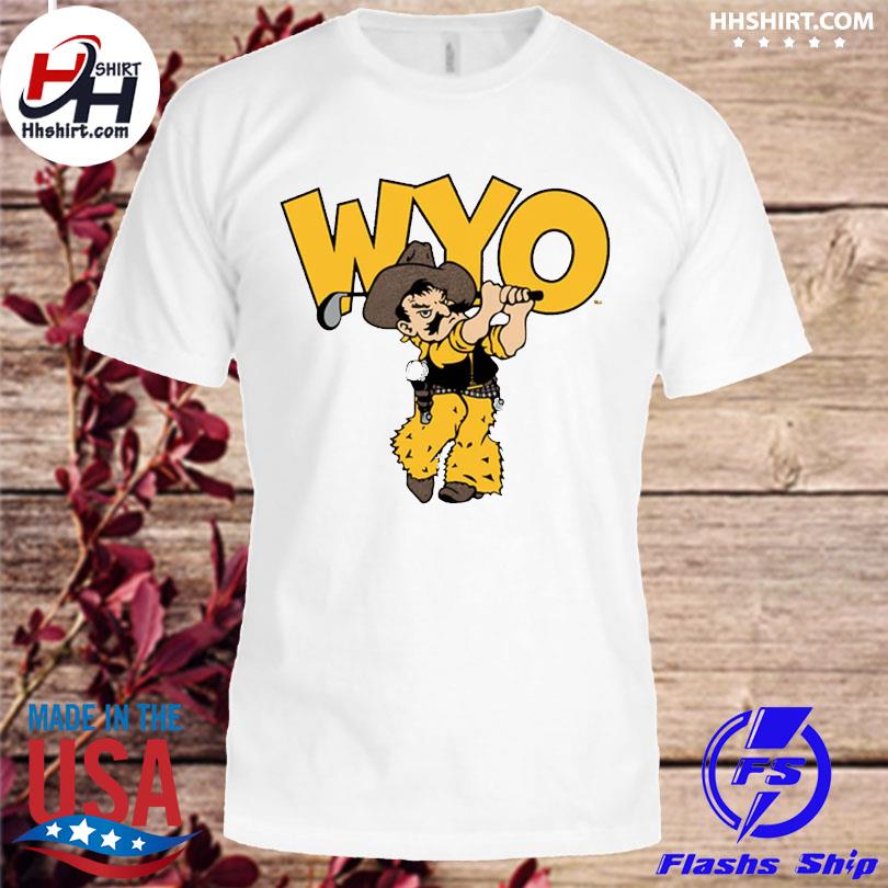 Wyoming Cowboys Traditional Long Sleeve T-Shirt - Gold