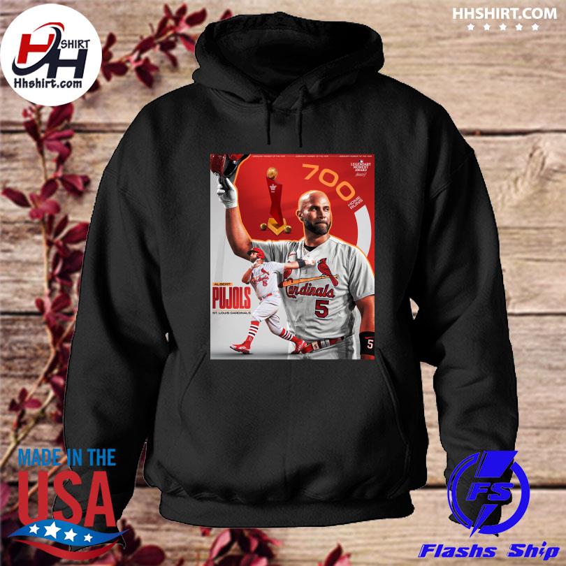 The machine Albert Pujols 700 home run series six shirt, hoodie