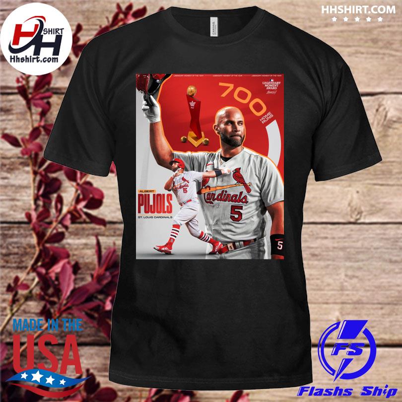 Albert Pujols 700 Home Runs St Louis Lovs you shirt, hoodie, sweater, long  sleeve and tank top