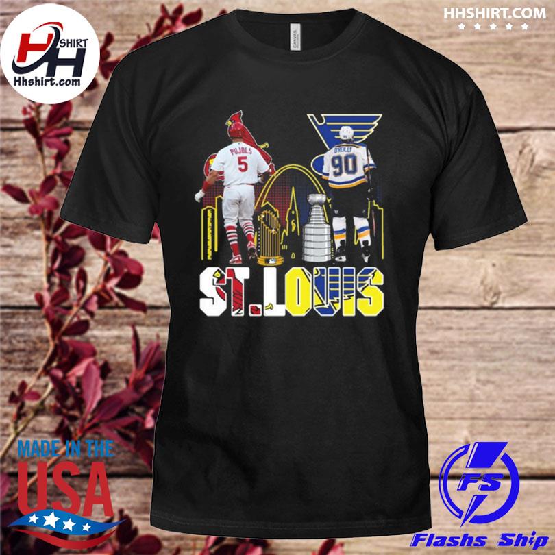 Albert Pujols St Louis Cardinals Ryan O’Reilly’s St. Louis Blues tshirt