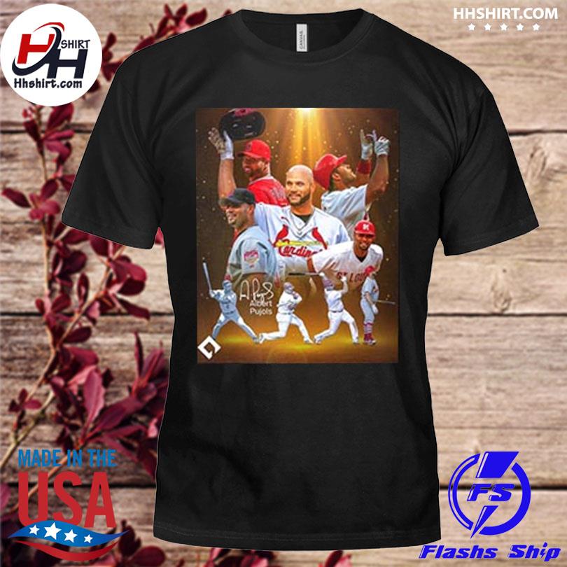 Albert pujols st louis cardinals set a standard of excellence for more than two decades style shirt