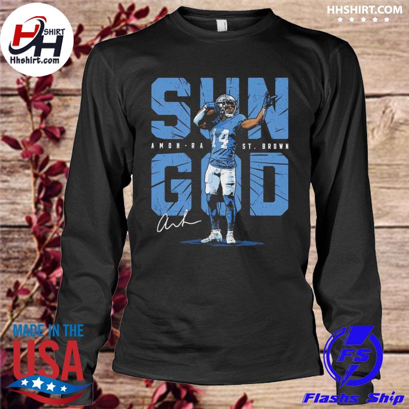 Amon Ra St Brown Sun God Detroit Lions shirt - Dalatshirt