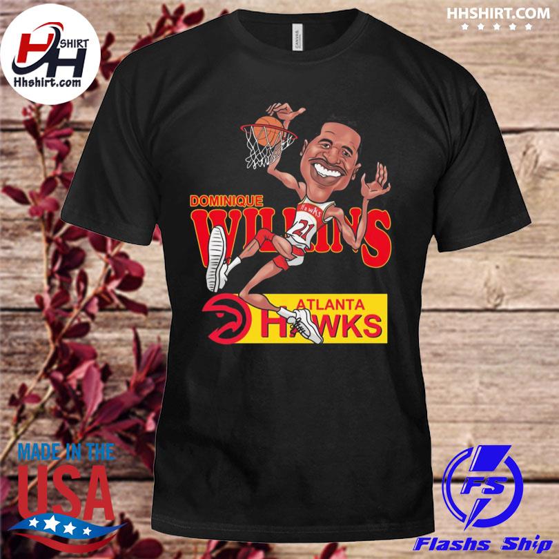 Atlanta hawks basketball legend dominique wilkins shirt