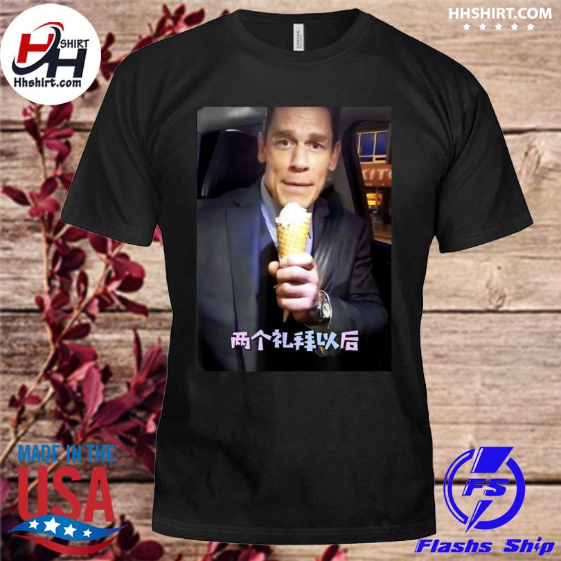 Bing shi ling bing chilling john cena ice cream chinese meme shirt