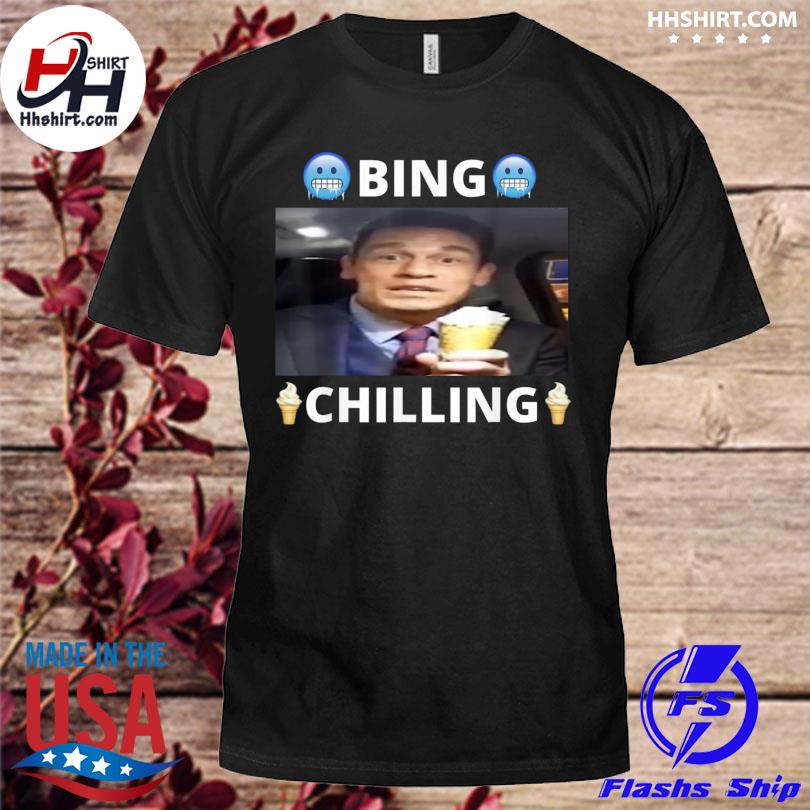 Bing shi ling bing chilling john cena ice cream chinese shirt