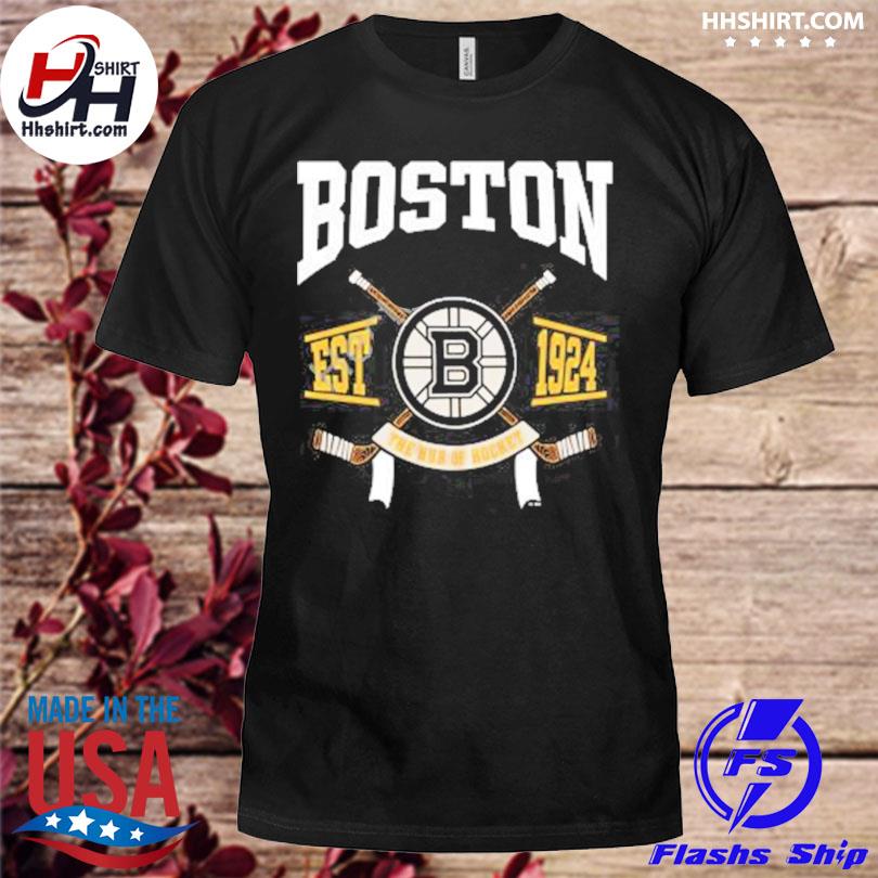 Boston bruins the hub of hockey est 1924 shirt