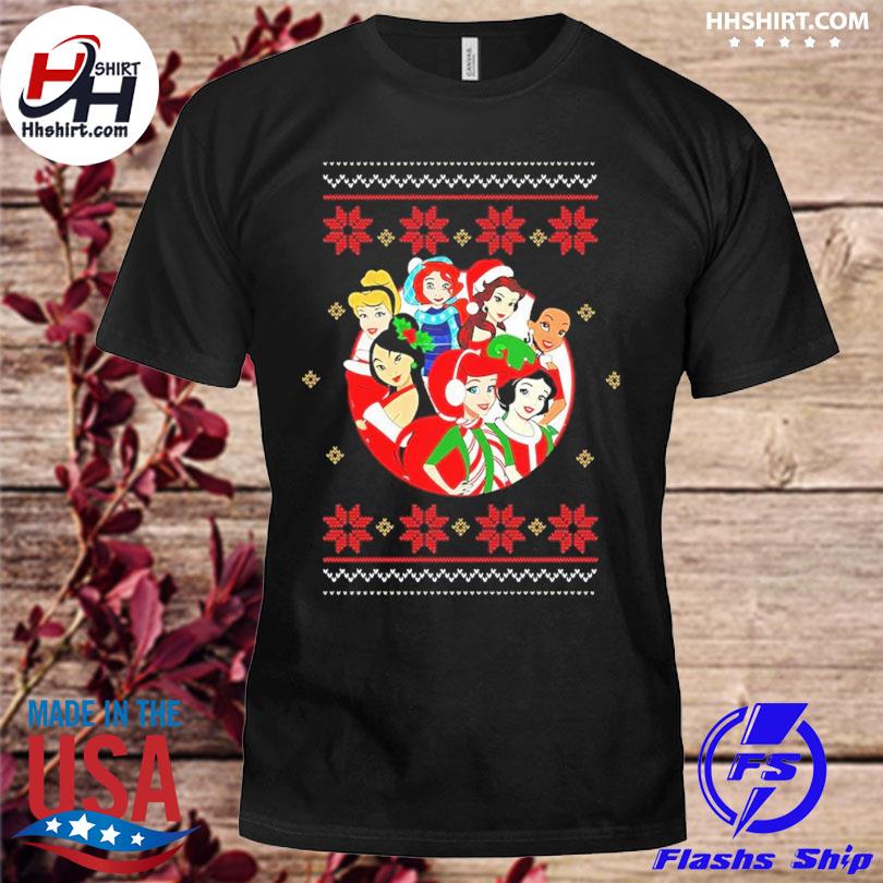 disney princess ugly christmas sweater