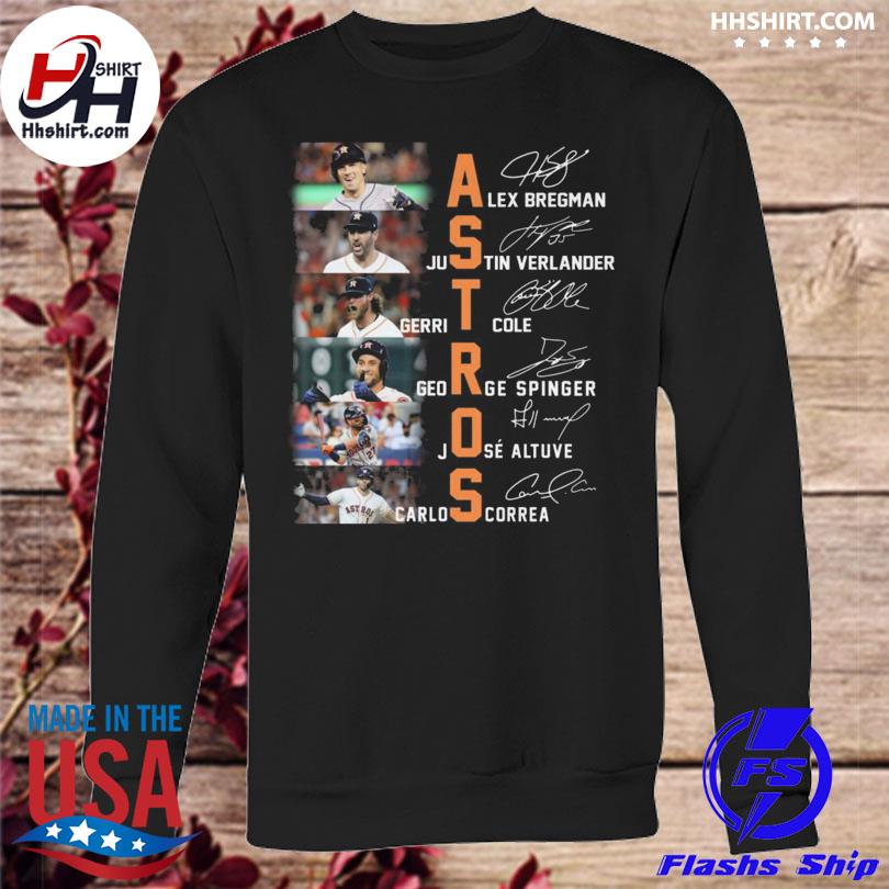 Alex Bregman Houston Name And Number Signatures T-Shirt, hoodie, sweater,  long sleeve and tank top