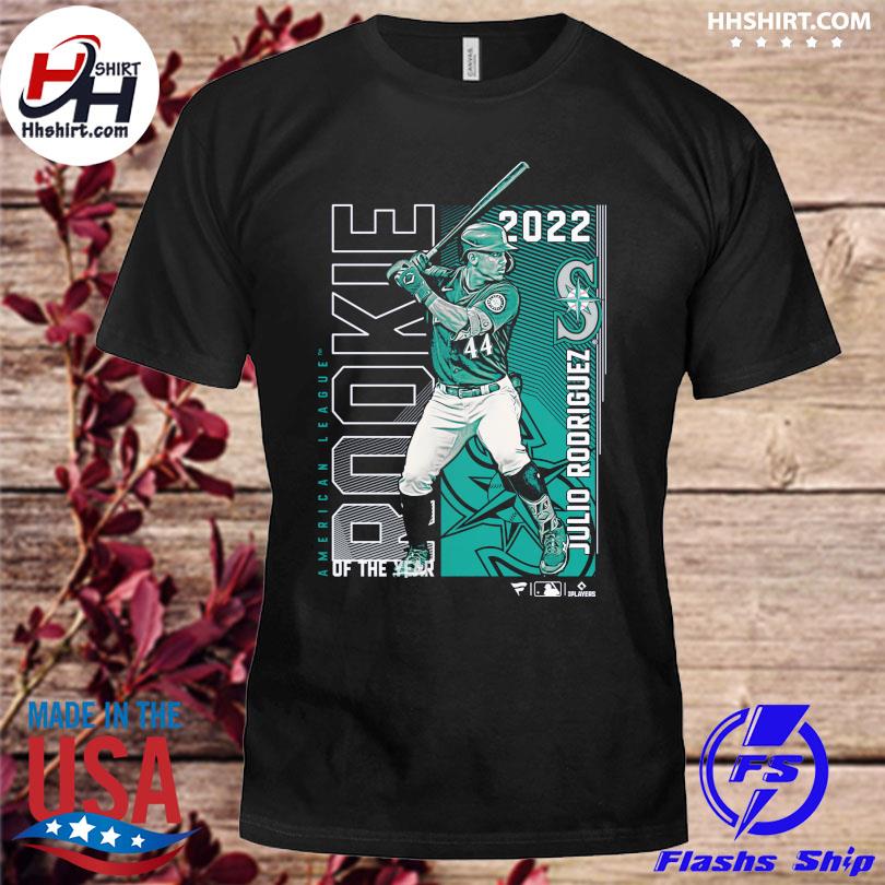 Julio Rodriguez MLB 2022 A.L. Rookie of the Year T-Shirts