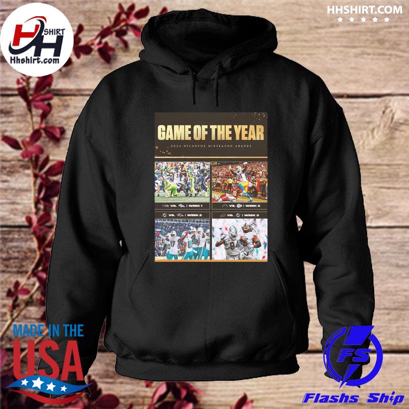 Game of the year 2022 nfl on fox midseason awards best shirt, hoodie,  longsleeve tee, sweater