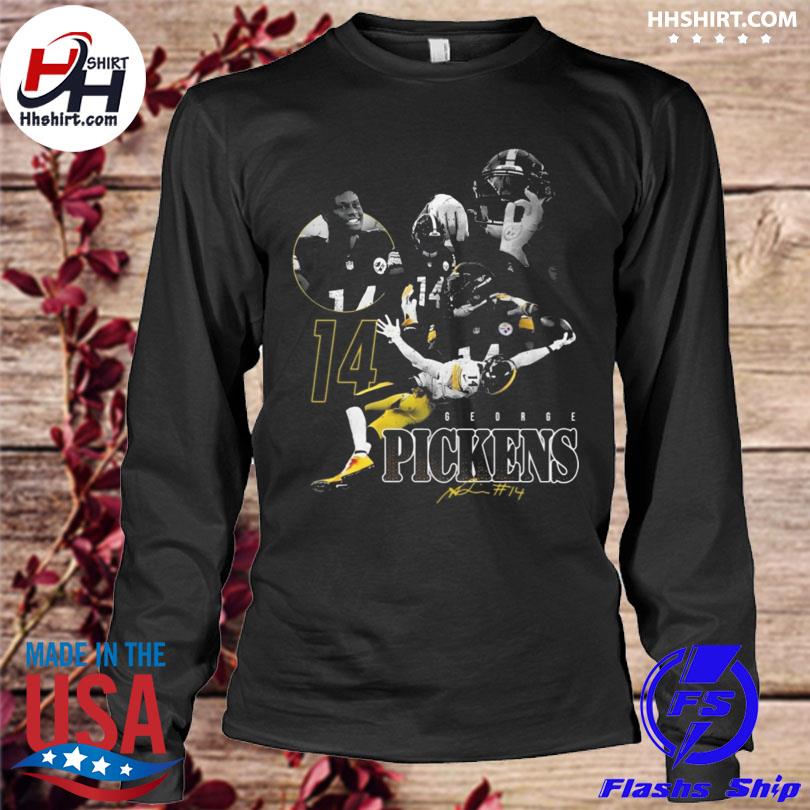 Pittsburgh Steelers 14 George Pickens signature shirt, hoodie, sweater,  long sleeve and tank top