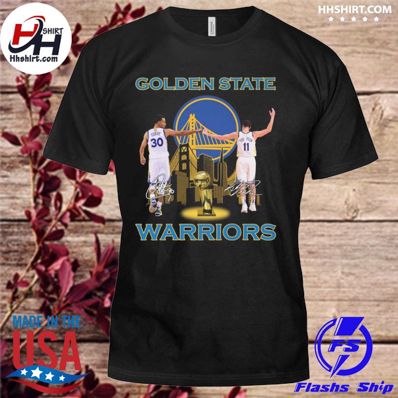 Golden State Warriors 2023 Gold Blooded NBA Logo Fan Gift T-shirt - Binteez