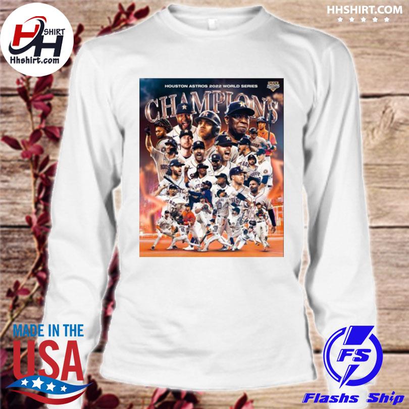 Houston Astros World Series Champions 2022 Trendy Unisex T-shirt Long Sleeve