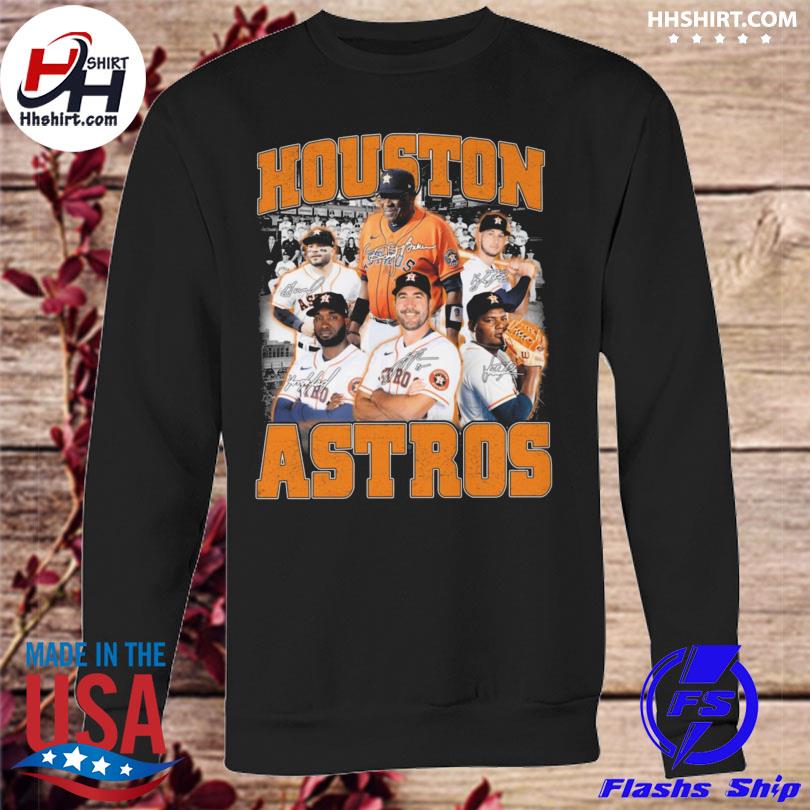 Houston astros team player or 34 or 27 or 01 signatures shirt, hoodie,  sweater, long sleeve and tank top