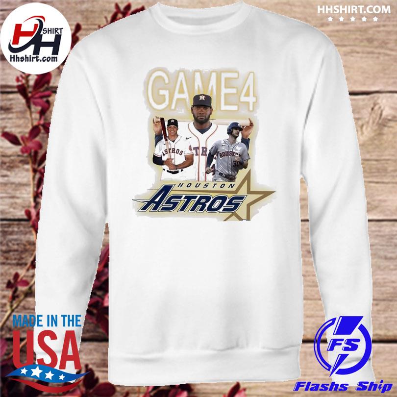 Vintage Houston Astros Baseball Tshirt Mlb Game 4 Champions World