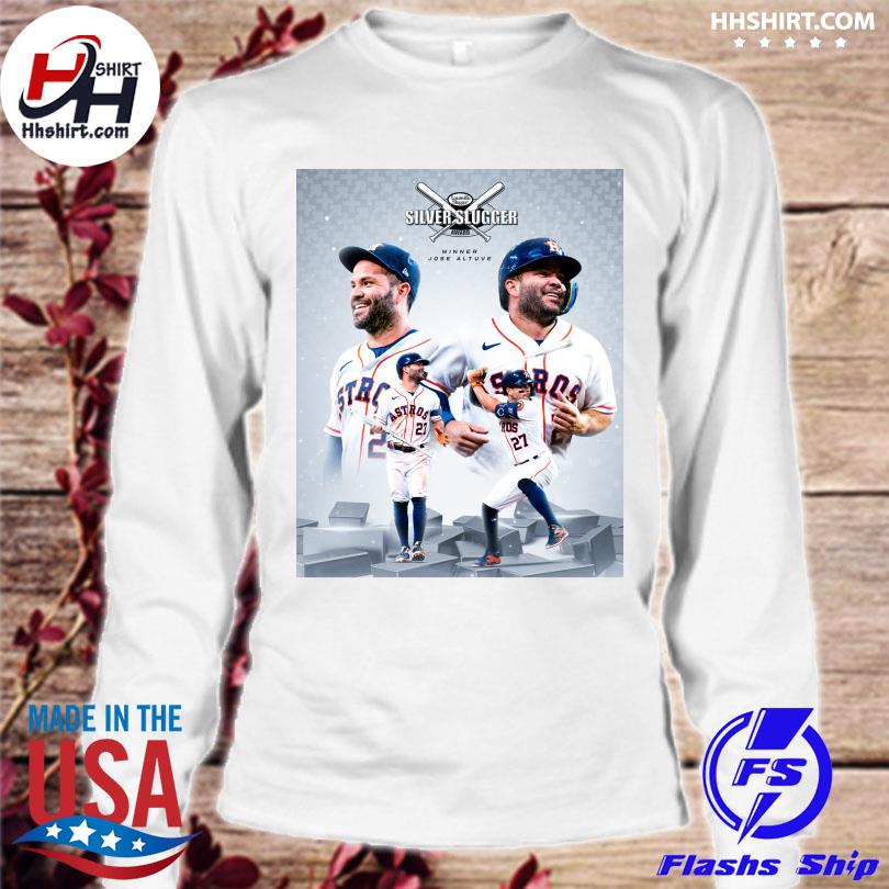 Houston Astros Jose Altuve winner silver slugger 2022 shirt, hoodie,  longsleeve tee, sweater