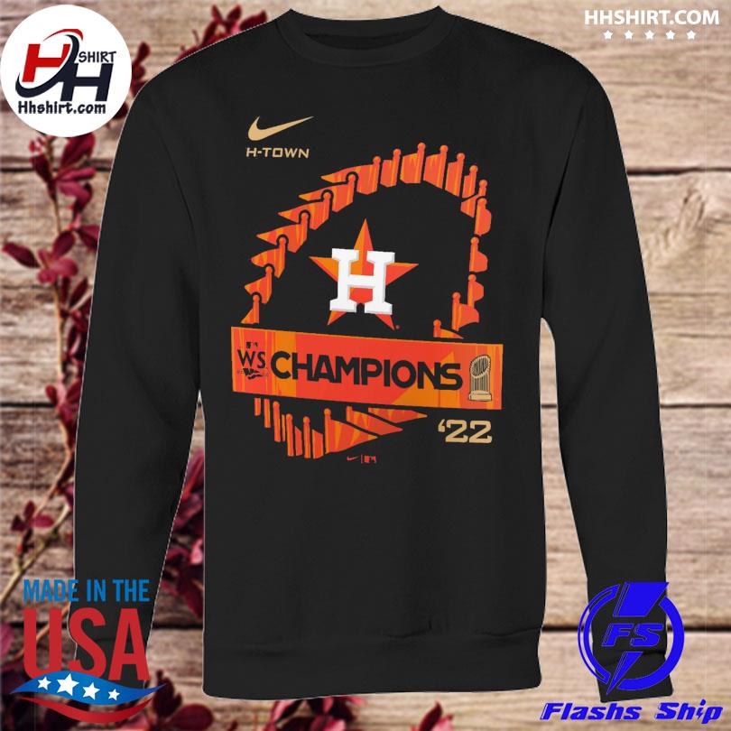 Houston astros nike 2022 world series champions team tri-blend shirt,  hoodie, longsleeve tee, sweater