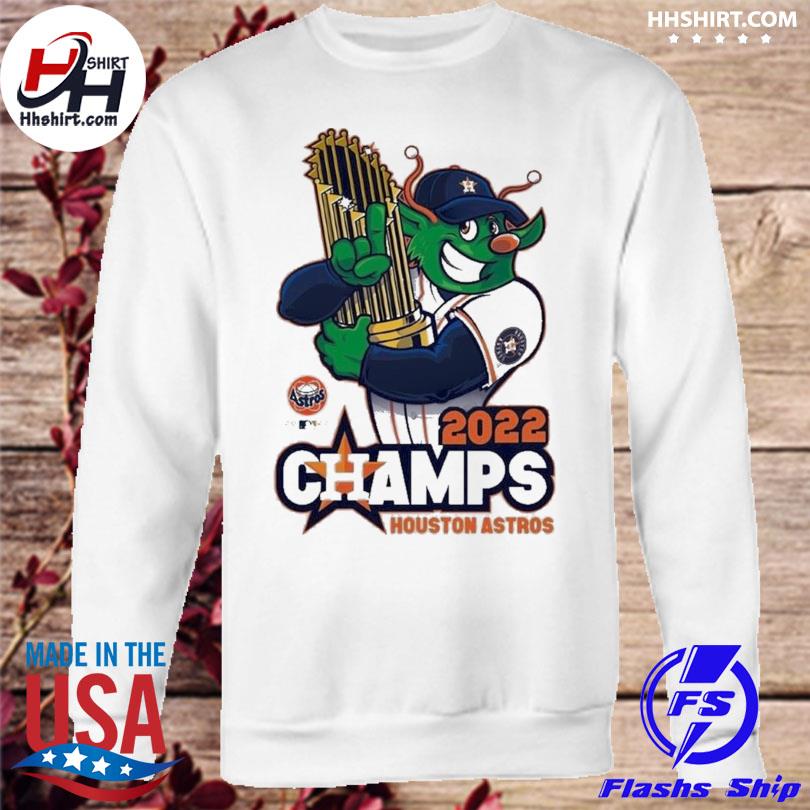 Houston astros orbit mascot world series 2022 champions shirt, hoodie,  longsleeve tee, sweater
