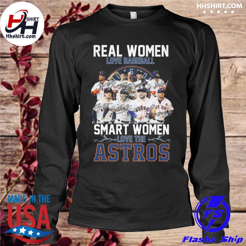 Real women love Houston Astros baseball smart women love the