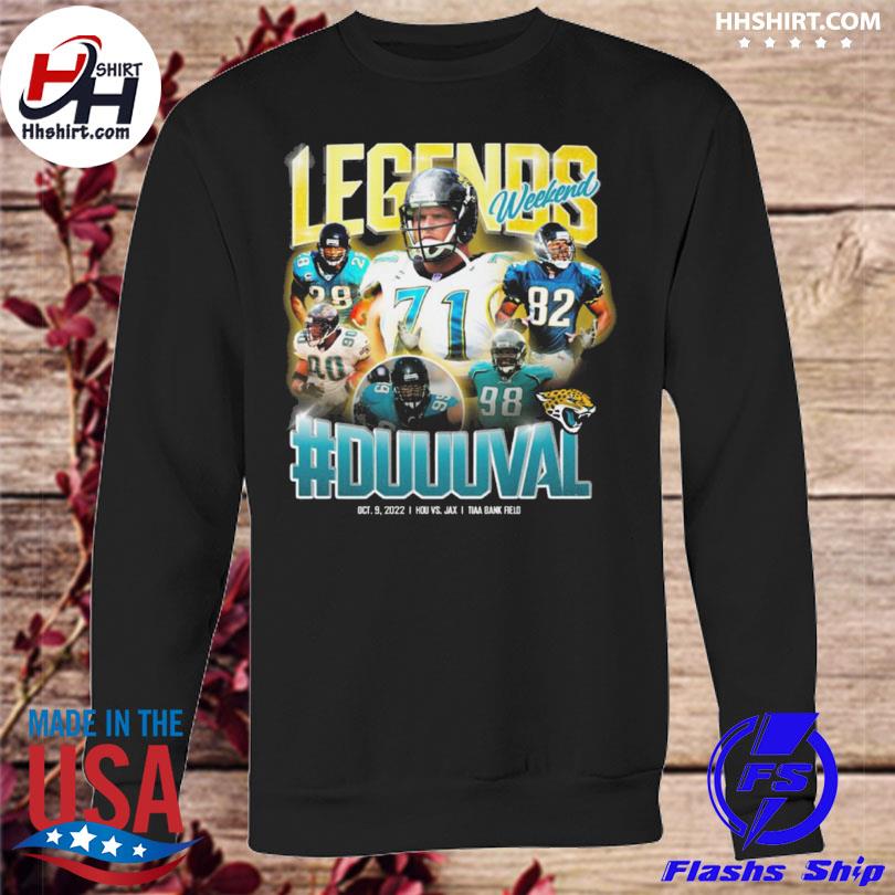 Jacksonville Jaguars legends weekend duuuval shirt, hoodie, longsleeve tee,  sweater