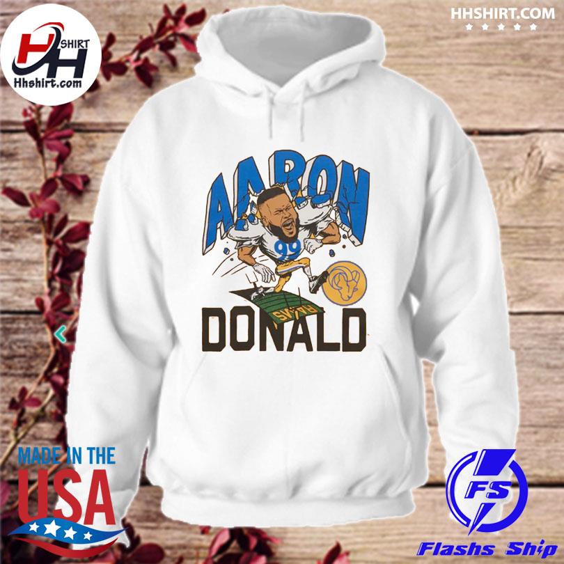 Aaron Donald cartoon 2022 T-shirt, hoodie, sweater, long sleeve