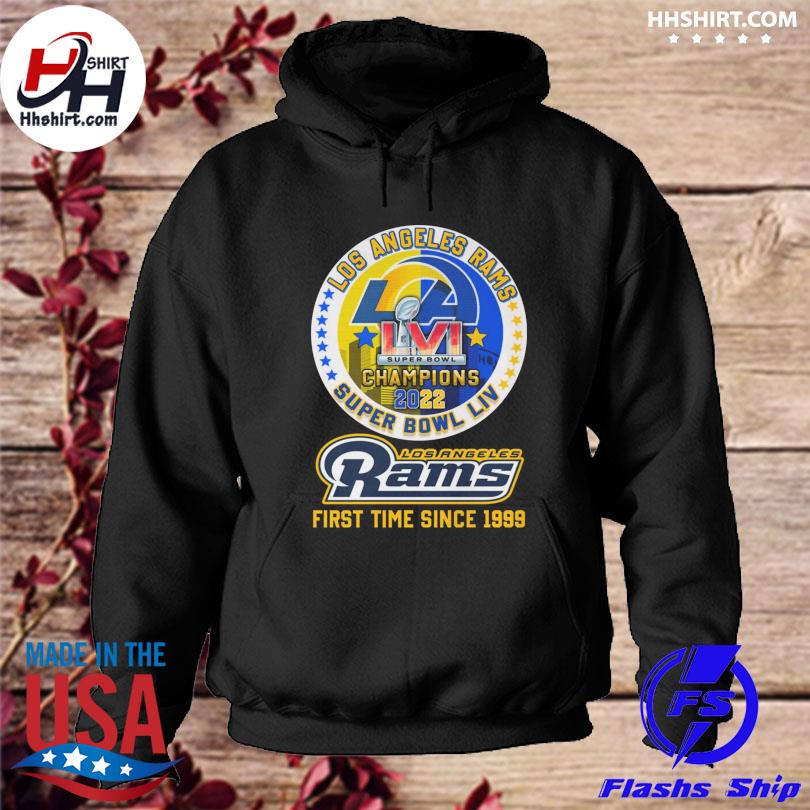 Los angeles rams super bowl 2022 champions first time since 1999 shirt,  hoodie, longsleeve tee, sweater