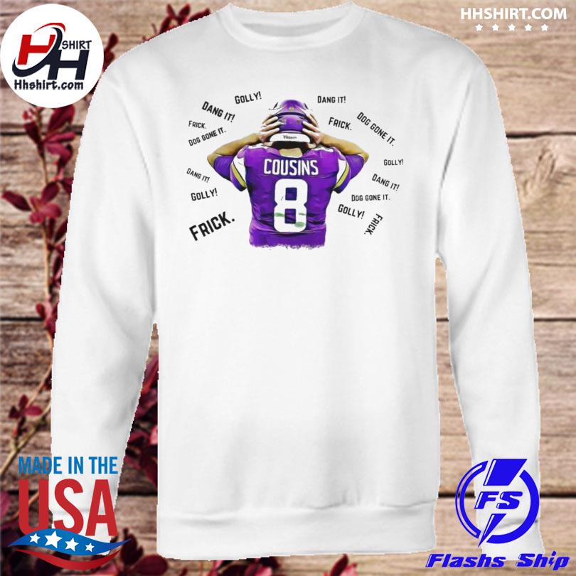 Minnesota vikings kirk cousins football softstyle shirt, hoodie, longsleeve  tee, sweater