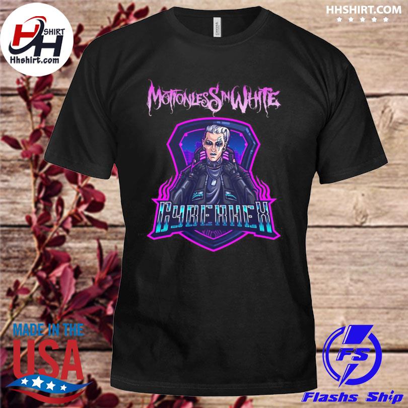 Motionless in white cyberhex emblem shirt