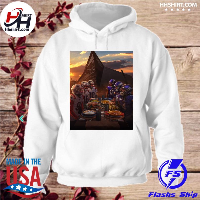 New England Patriots Vs Minnesota Vikings NFL On Madden Thanksgiving shirt,  hoodie, sweater, long sleeve and tank top