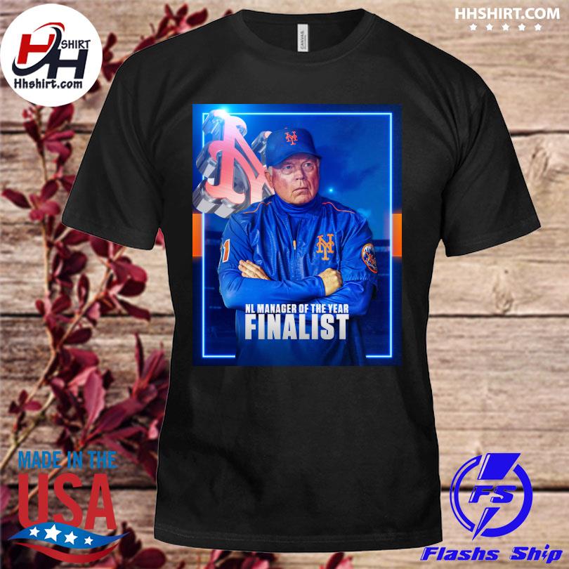 New york mets buck showalter nl manager of the year finalist shirt