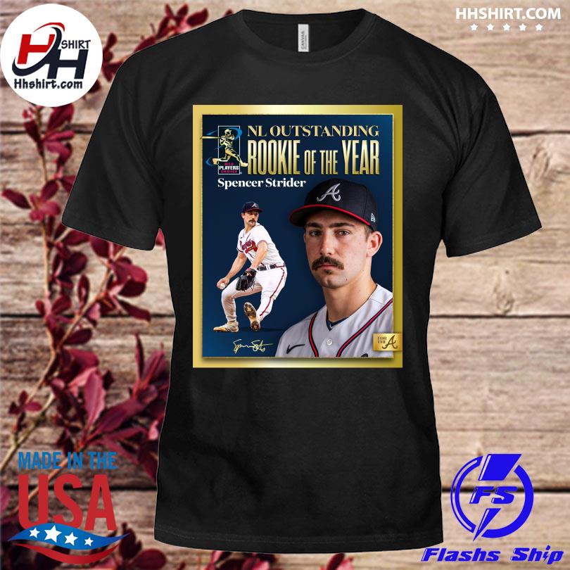 NL Outstanding Rookie of the Year Spencer Strider T-shirt - Kaiteez