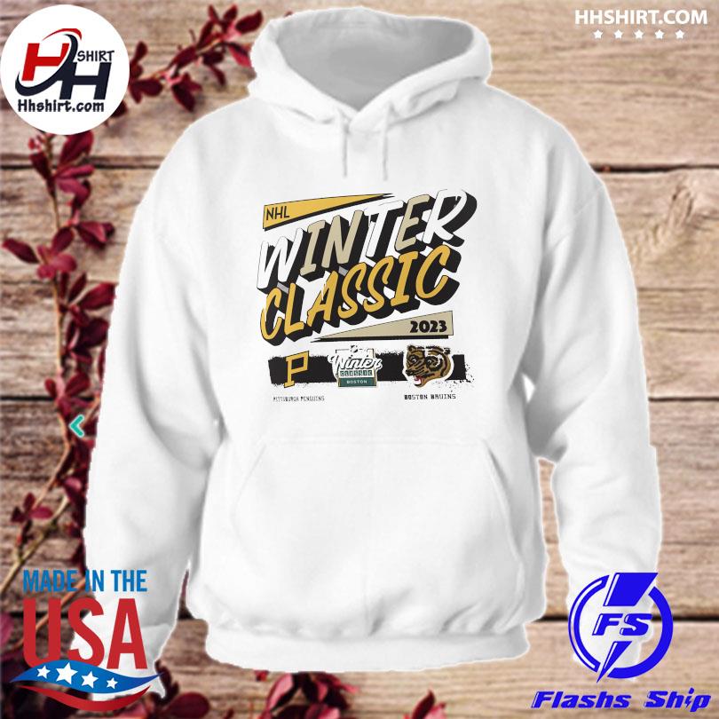 Boston bruins vs penguins 2023 nhl winter classic poster shirt, hoodie,  sweater, long sleeve and tank top