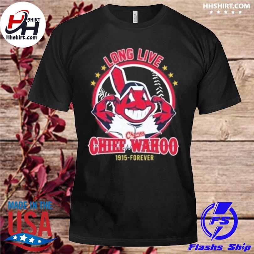 Official Cleveland indians mlb baseball chief wahoo 1915 forever shirt
