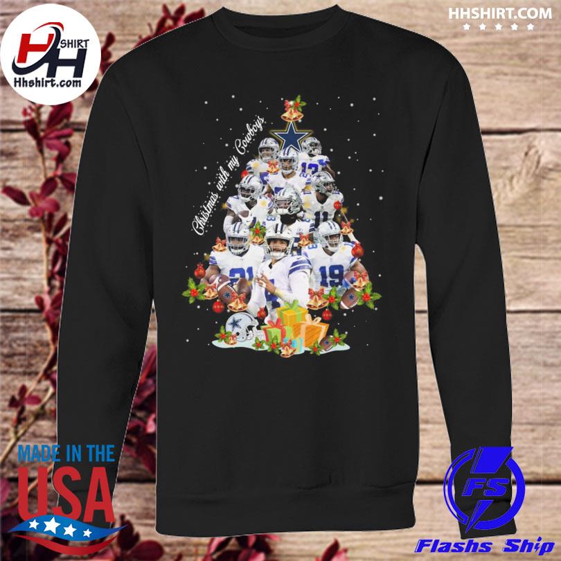 Dallas Cowboys Christmas Tree Christmas Shirt