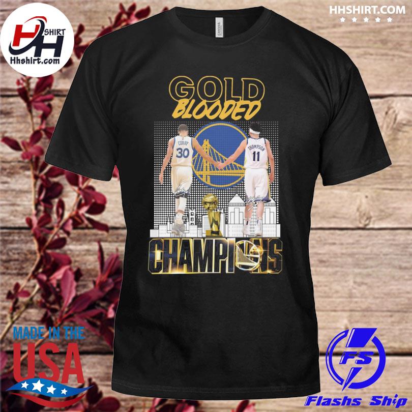 Golden State Warriors Gold Blooded Stephen Curry Klay Thompson