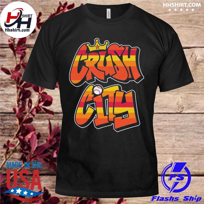 Official Houston Astros World champs Crush city shirt