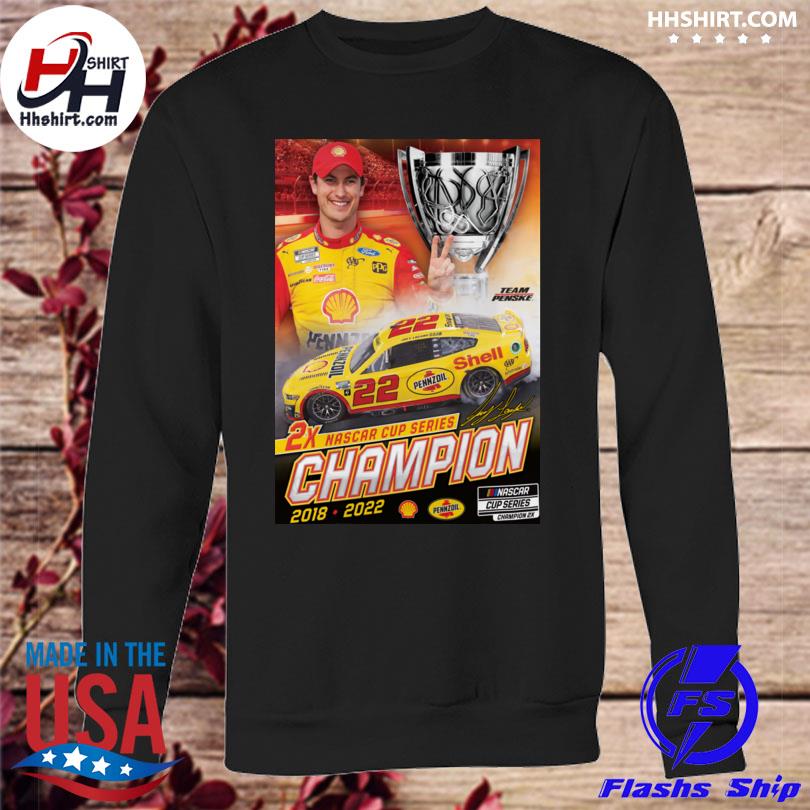 2022 Joey Logano NASCAR Cup Series Championship Long Sleeve T