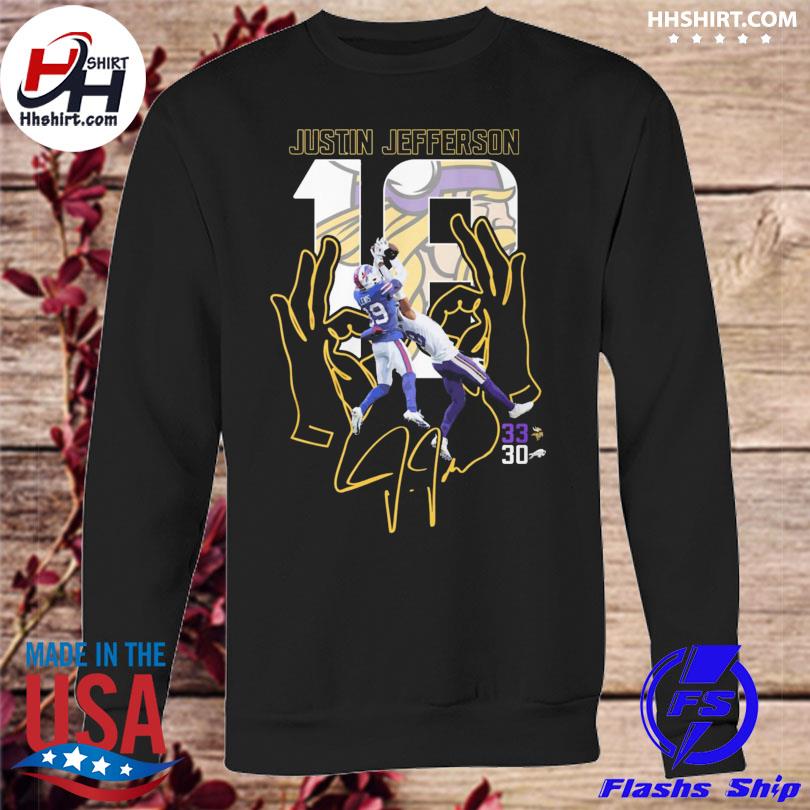 Official Justin Jefferson Minnesota Vikings T-Shirts, Vikings