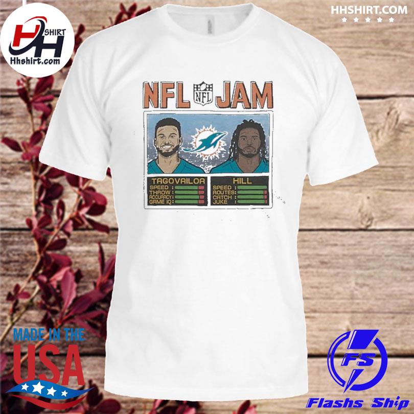 NFL Jam Dolphins Tagovailoa And Hill shirt