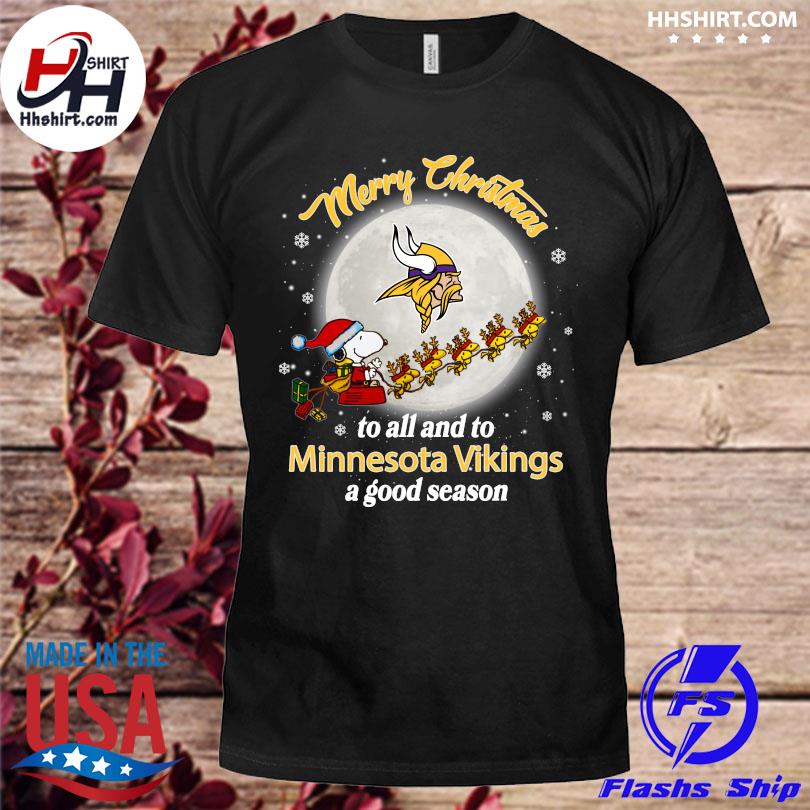 Official christmas Snoopy Minnesota Vikings Shirt, hoodie, sweater, long  sleeve and tank top