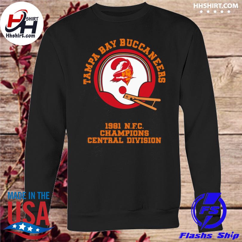 Official Tampa Bay Buccaneers 1981 Nfc Champions Central Division Nfc Shirt,  hoodie, sweater, long sleeve and tank top