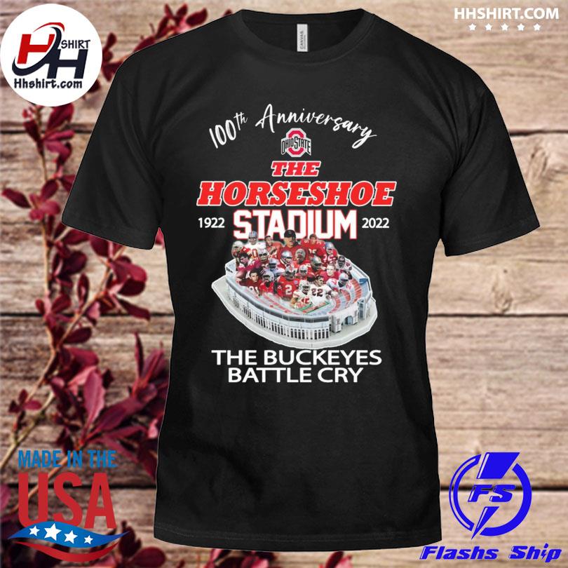 Ohio state buckeye 100th anniversary the horseshoe stadium 2022 shirt