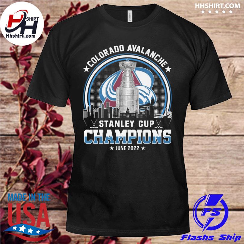 Avalanche Stanley Cup shirts, buy yours now