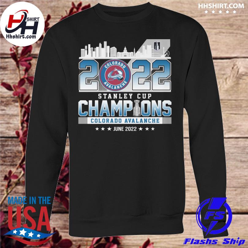 Stanley Cup 3-Time Champions 2022 Colorado Avalanche shirt, hoodie,  sweater, long sleeve and tank top