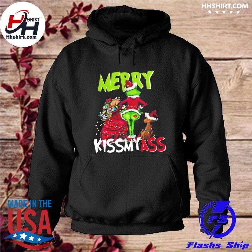 Santa Claus If You Don't Like Padres Merry Kissmyass shirt, hoodie