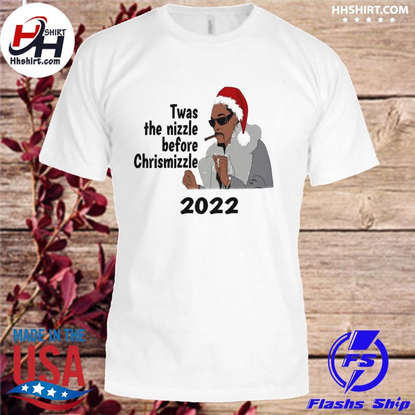 Santa snoop dogg smoking twas the nizzle before christmizzle 2022 Christmas sweater
