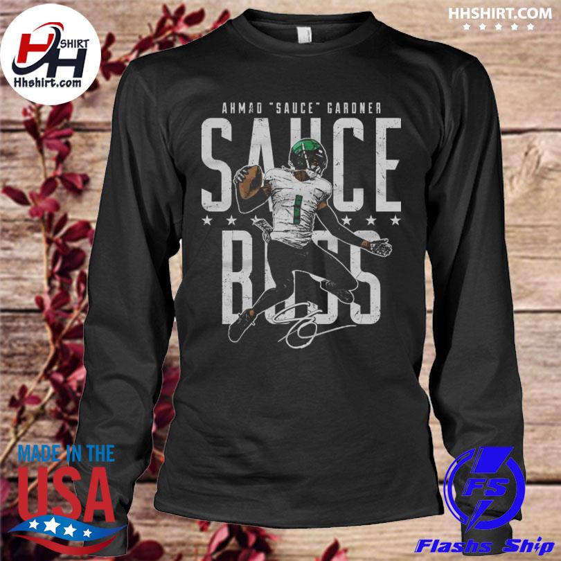 Sauce Gardner Superstar Pose New York Jets signature shirt, hoodie,  sweater, long sleeve and tank top