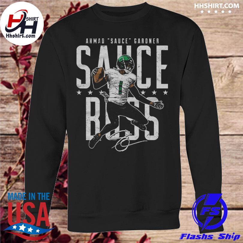 Sauce Gardner Superstar Pose New York Jets signature shirt, hoodie,  sweater, long sleeve and tank top